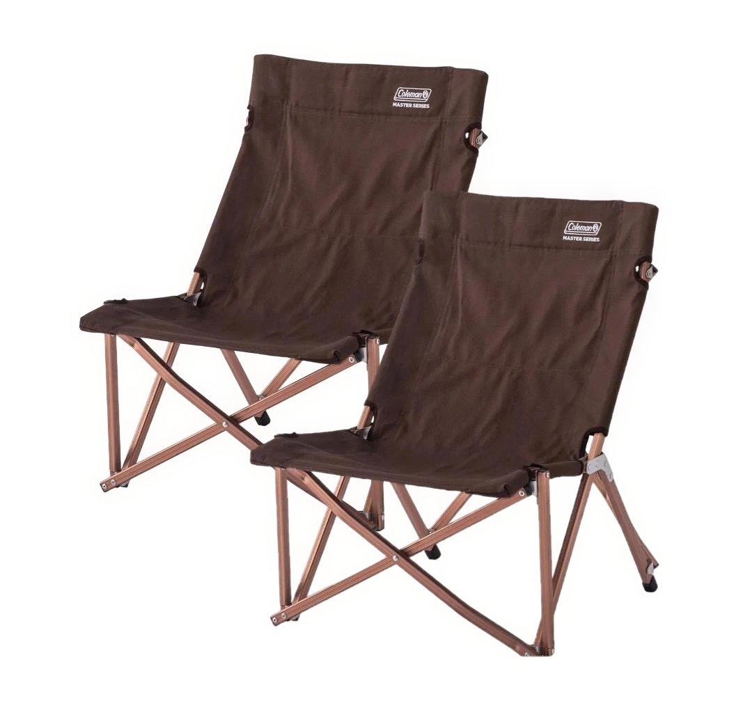 コールマン マスター シリーズ キャンバス ローチェア 2脚セット 新品未使用