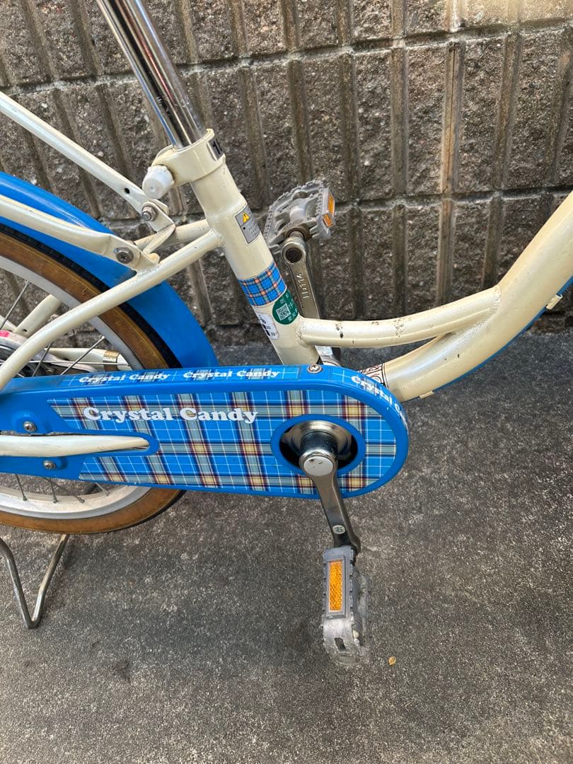 CYCLE 子供用自転車 ホワイト/ブルー