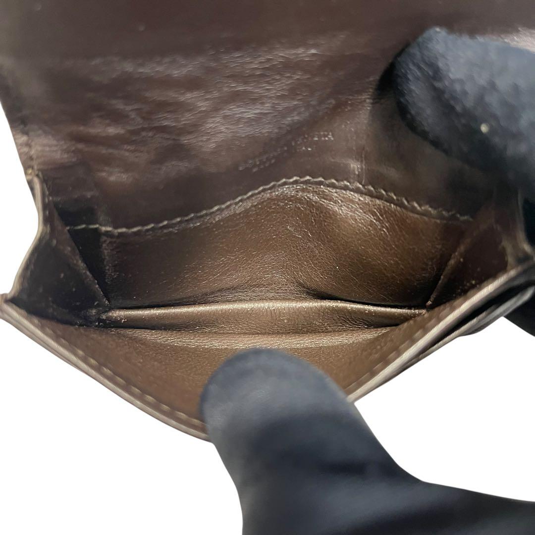 希少✨ボッテガヴェネタ カードケース 名刺入れ イントレチャート ブラウン