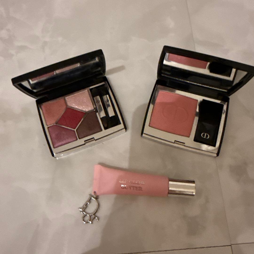 Dior コスメ 3点セット リップグロウバター ルージュブラッシュ クチュール