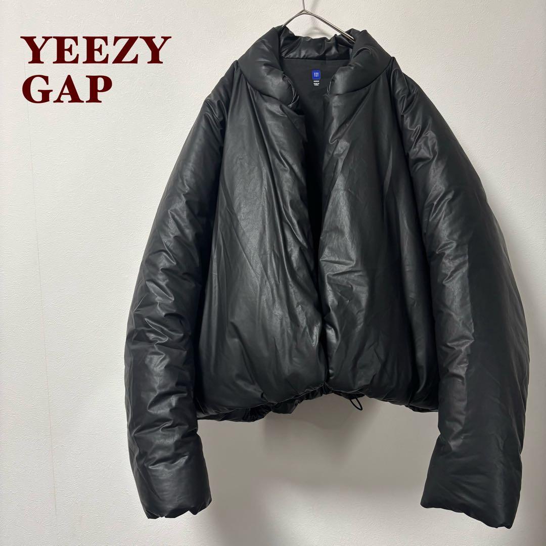 未使用級✨YEEZY GAP ダウンジャケット　ラウンドジャケット　ブラック　M
