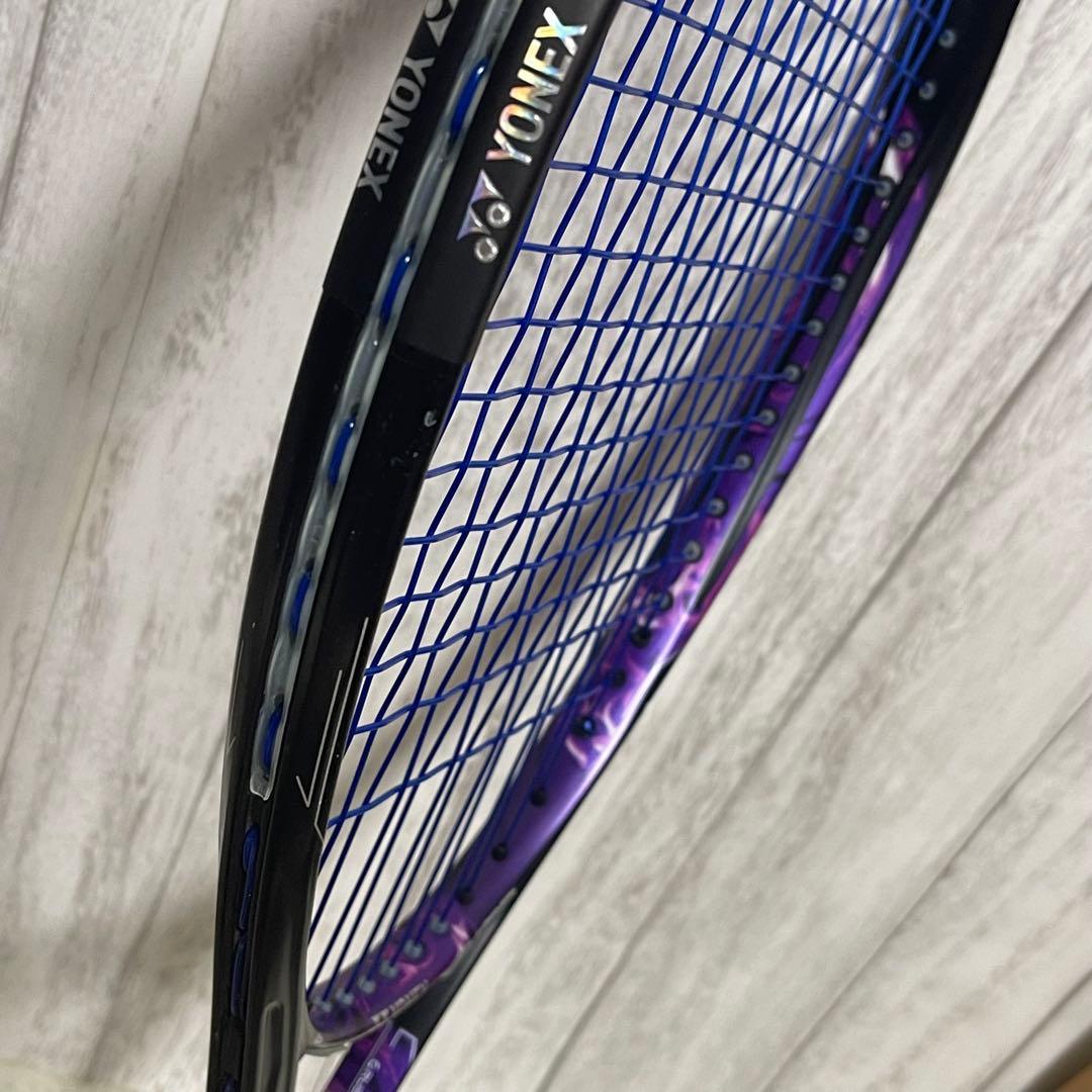 【廃色】ヨネックス ジオブレイク80s UL1 ソフトテニス ブラック パープル