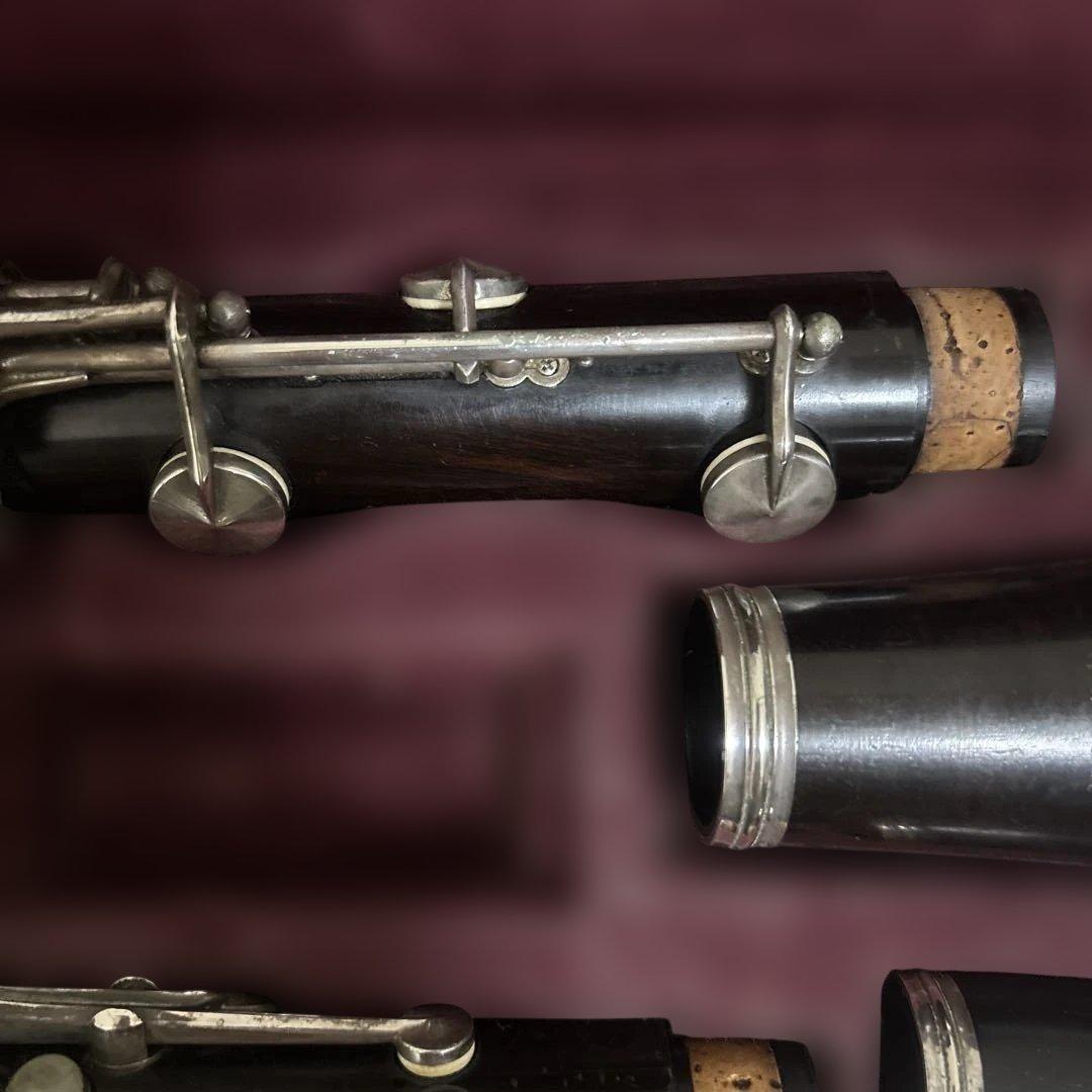 ジュピタークラリネットＪＣＬ９３１クラリネット本体 黒 ケース付きジャンク