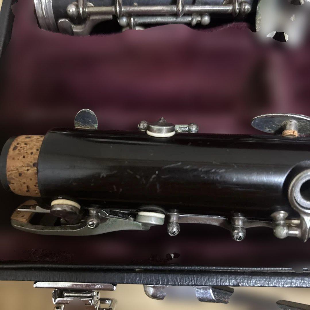 ジュピタークラリネットＪＣＬ９３１クラリネット本体 黒 ケース付きジャンク