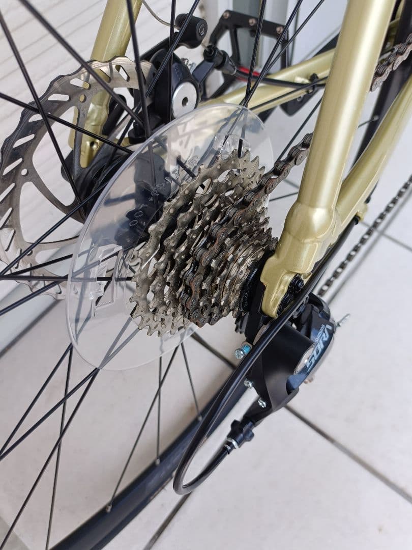 極美品　MERIDA　スクルトゥーラ200 シャンパンゴールド