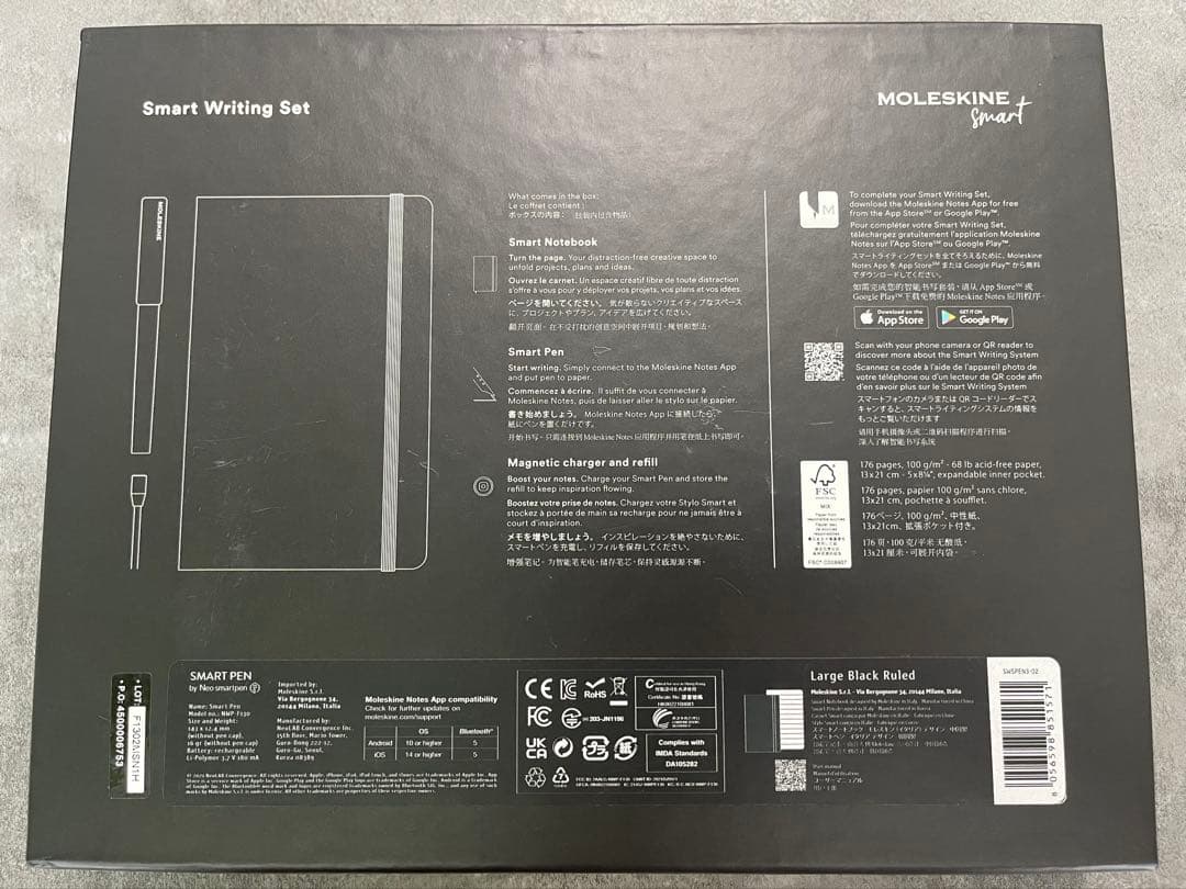 Moleskine  スマートライティングセット