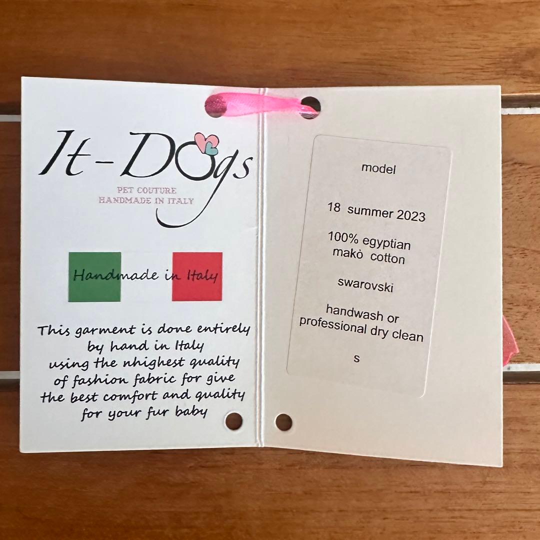 it-dogs ニット＆トワルドジュイワンピースＳ