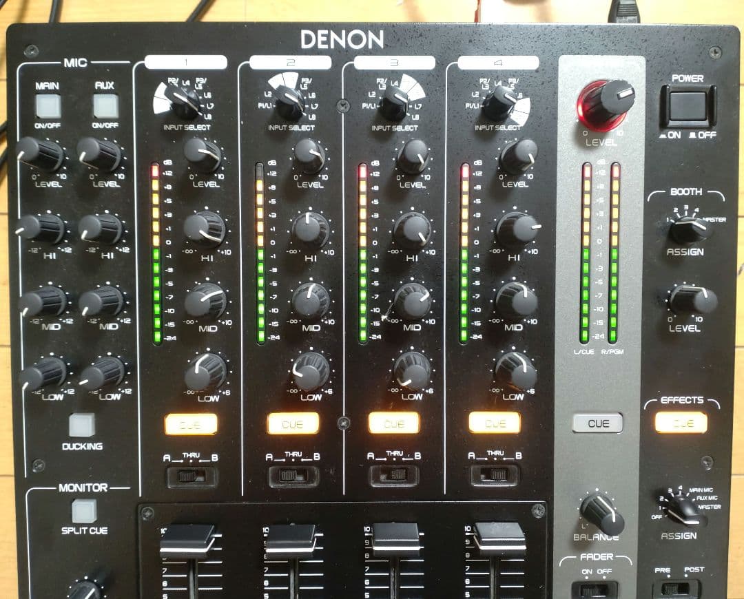 DENON DN-X1100 　動作確認済み　送料込み　DJミキサー 美品