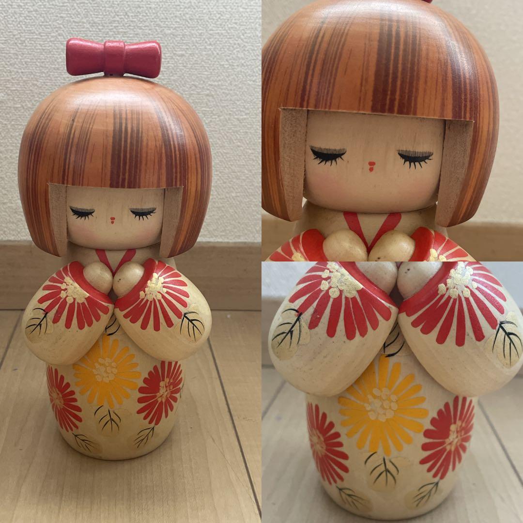 こけし6体　宮下はじめ　カワムラ工芸社