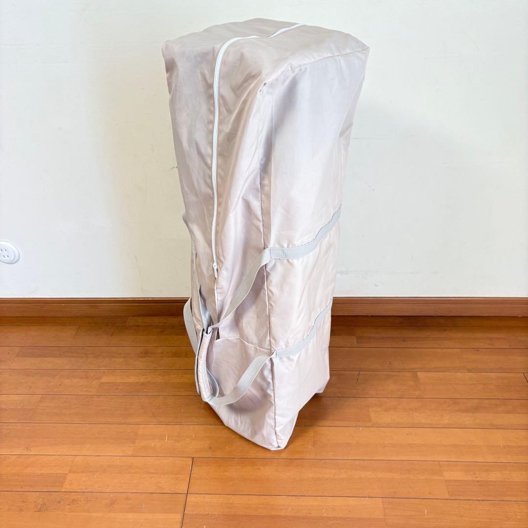 【動作良好・匿名配送】アップリカ ココネルエアー ベビーベッド ココア