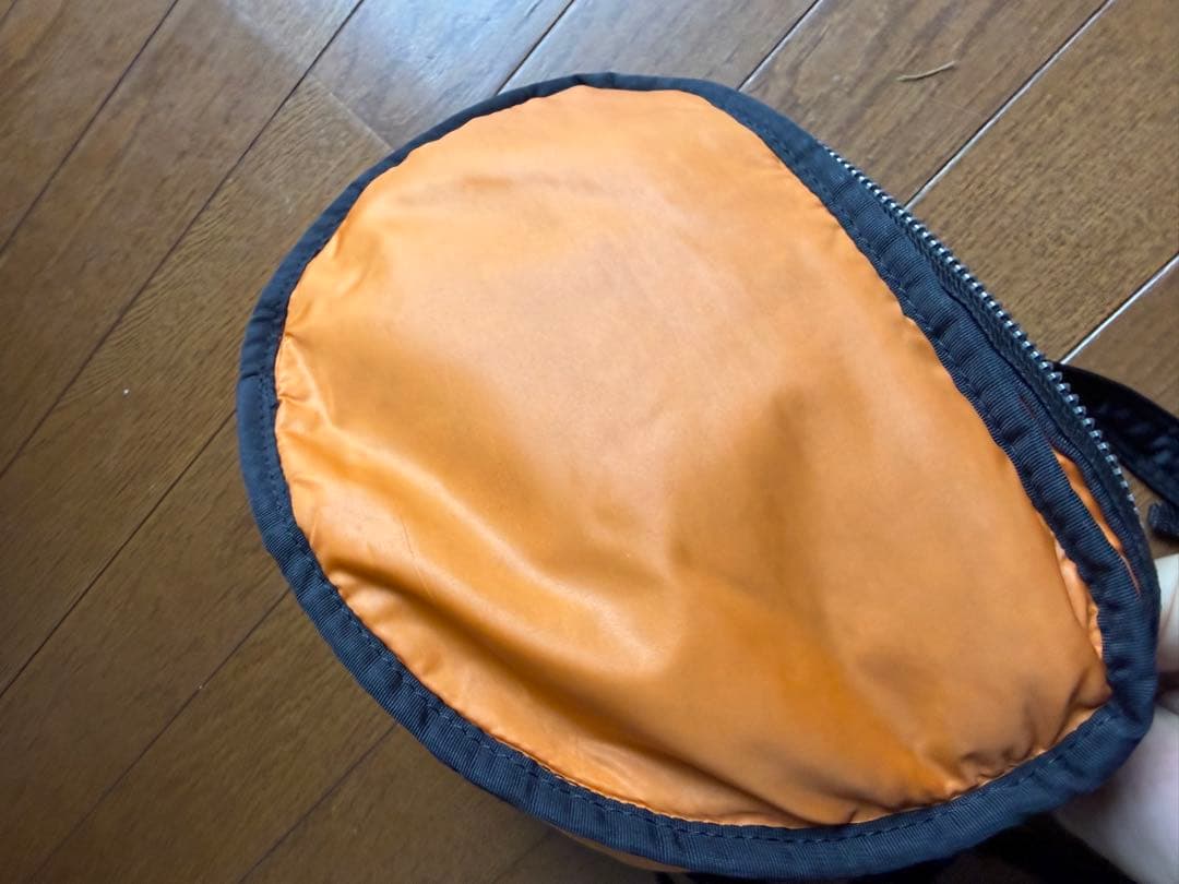 美品 ポーター タンカー ショルダーバッグ ハーフムーン 舟形 オーバル