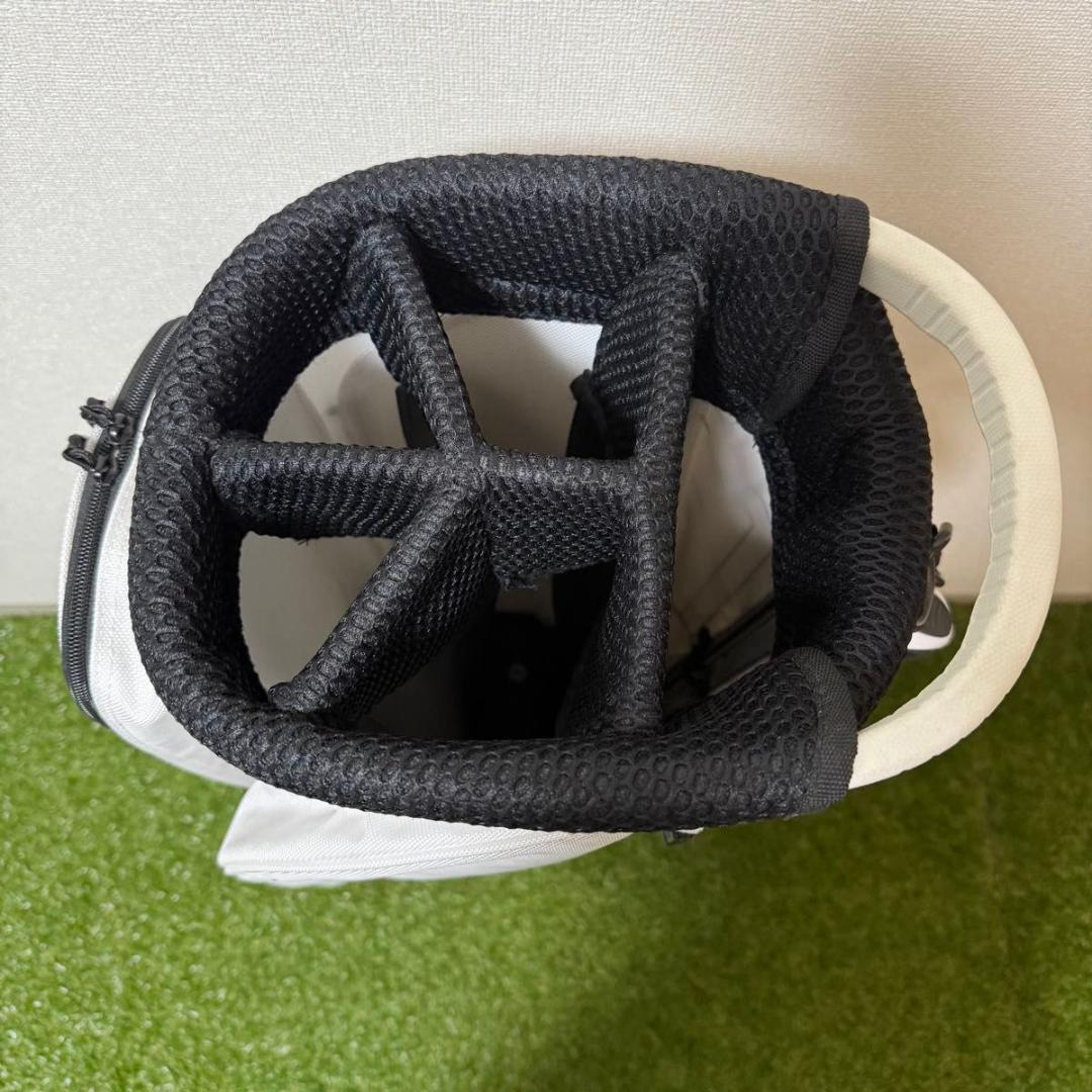 PsychoBunny サイコバニー キャディバッグ 美品 ホワイト系 軽量