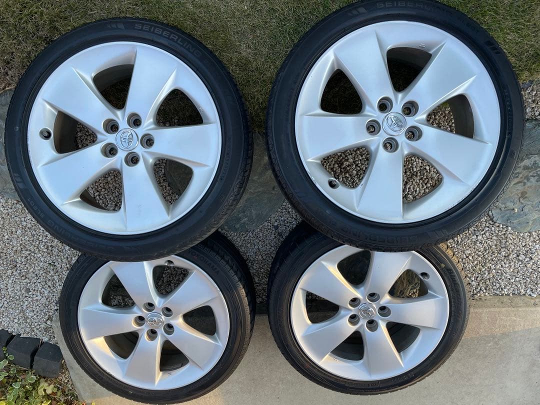 プリウス30 17インチ ホイールセット 4本