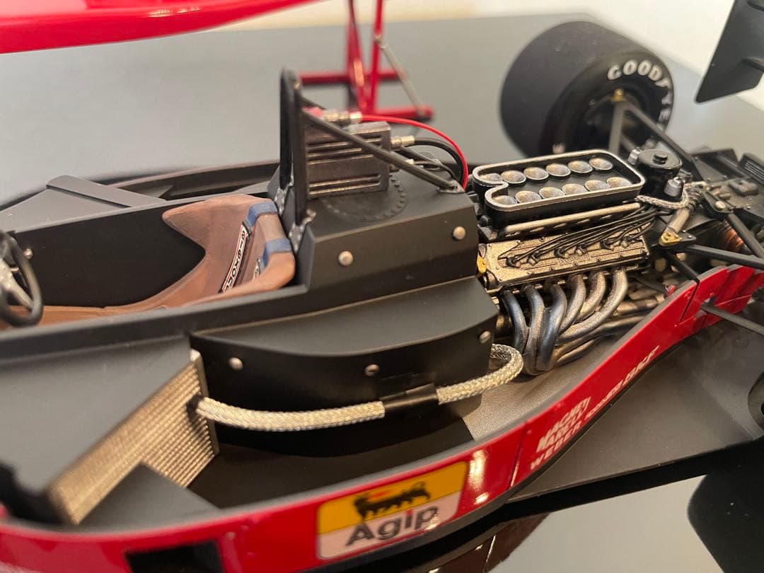 TAMIYA製　Ferrari F189 モデル 完成品フィギュア付