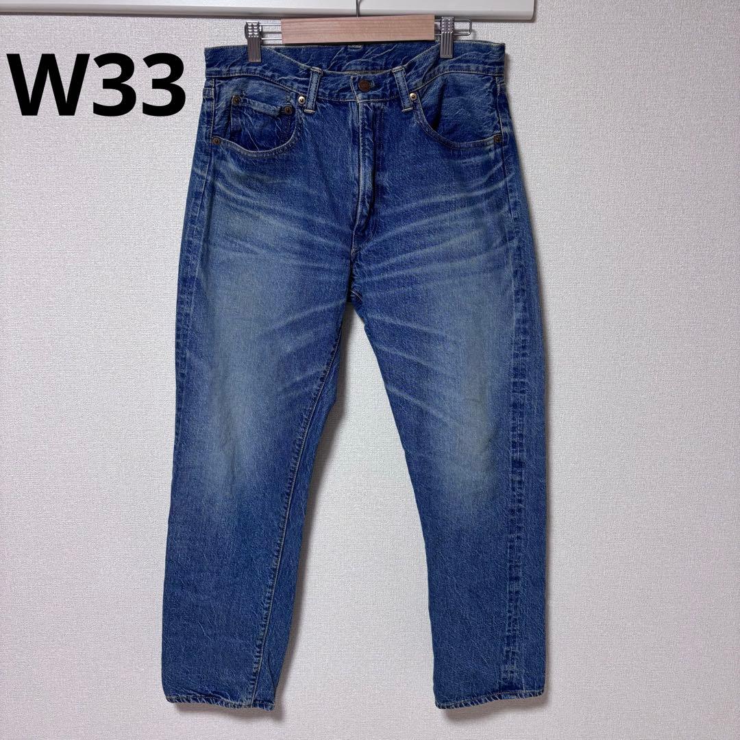 【セコハン】ウエアハウス Lot1105 W33 L29 セルビッチ　ジーンズ