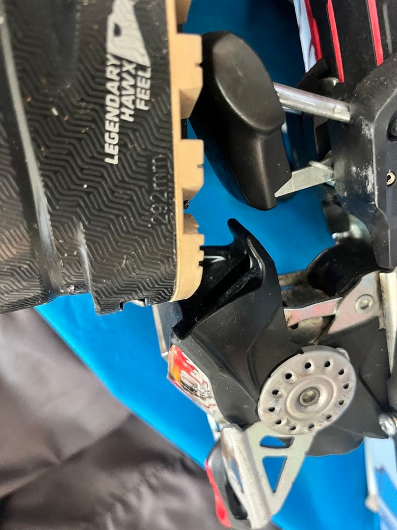 4FRNT スキー板 山のグラフィック　マーカービンディング付き