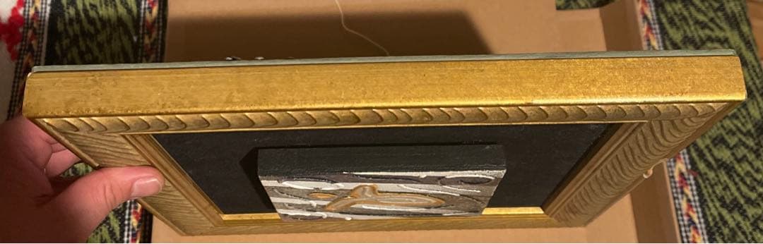 中古絵画アート⭐︎アンディ・レイキ \"大天使ウリエル\"奇跡を呼ぶ天使の絵 繁栄