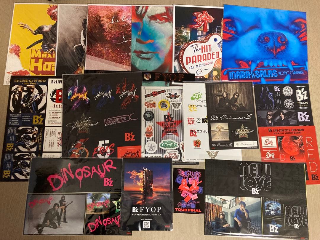 ②B'z Party LIVE-GYM FYOP FINAL ステッカー限定特典