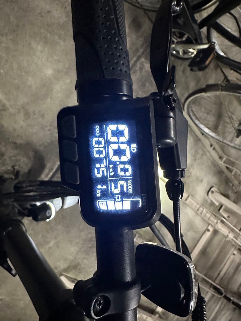 ※linola 　　ERWAY A-01 折りたたみ電動自転車 グレー