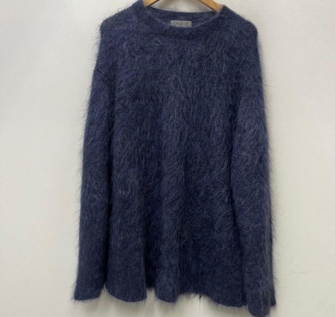 Yohji Yamamoto HALF CARDIGAN モヘア　ファー