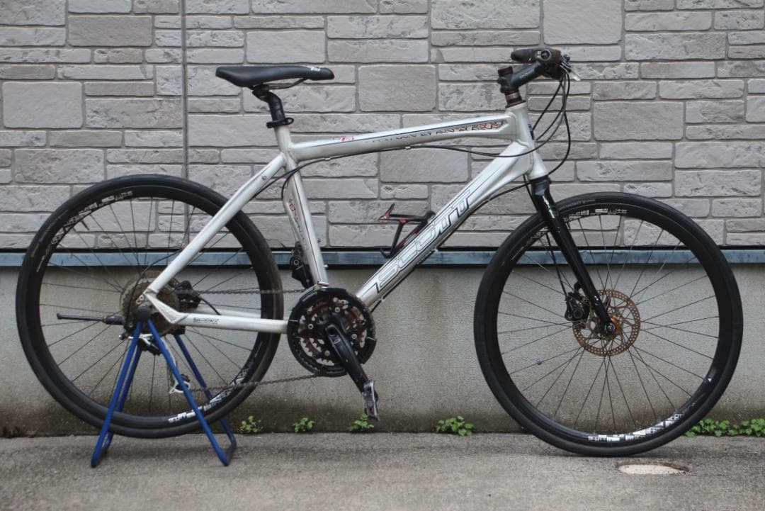 引き取り限定♪人気のSCOTT♪SUB♪CLASSIC♪前後油圧ディスクブレーキ