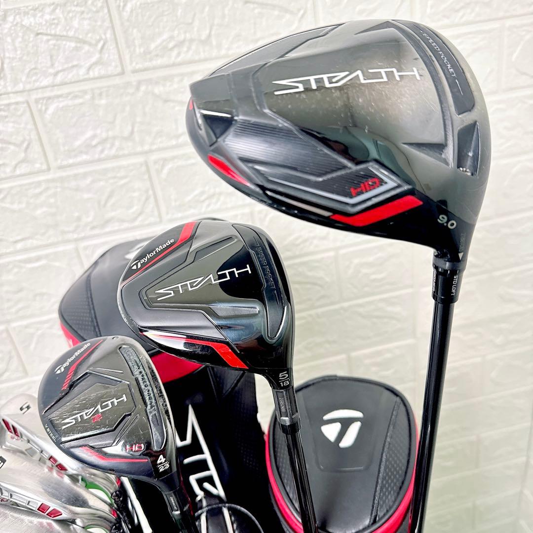 テーラーメイド ステルス メンズ ゴルフクラブ 12本セット フレックスR