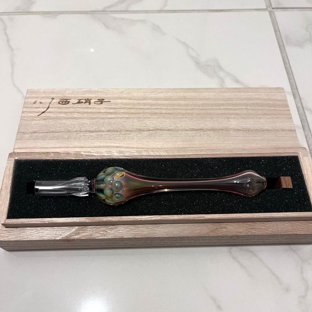 ガラスペン六花【新品未使用】川西硝子　川西ガラス