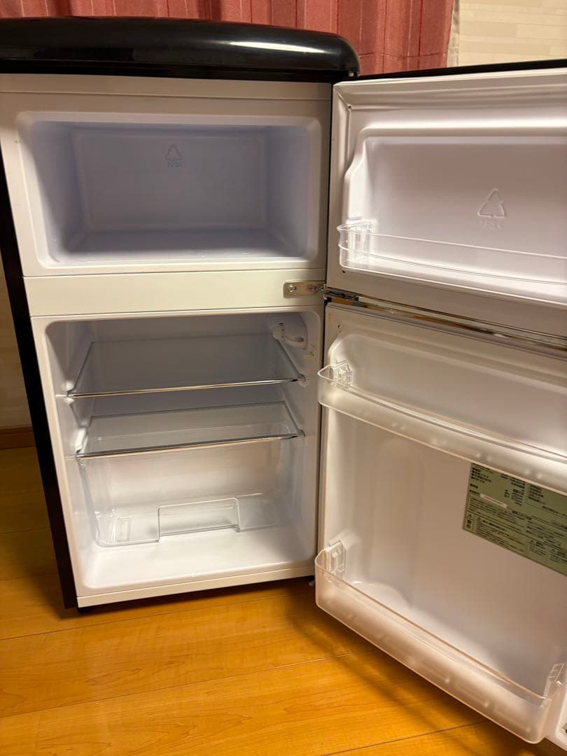 【送料無料‼️】アイリスオーヤマ　冷蔵庫81L レトロスタイル 2ドア✨2022年