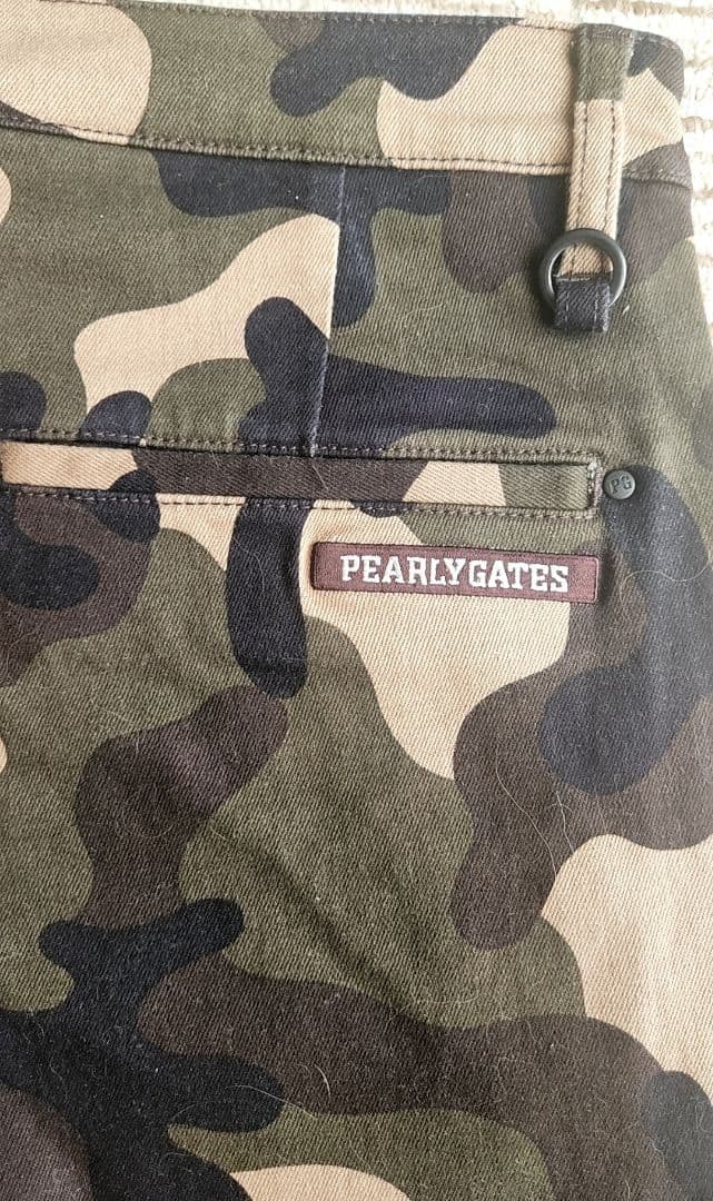 PEARLY GATES パーリーゲイツ 迷彩柄 ゴルフパンツ Size 7