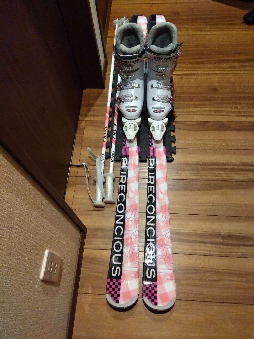 人気♡PURECONSCIOUS/レディース用/スキーセット/メンテ・WAX済み