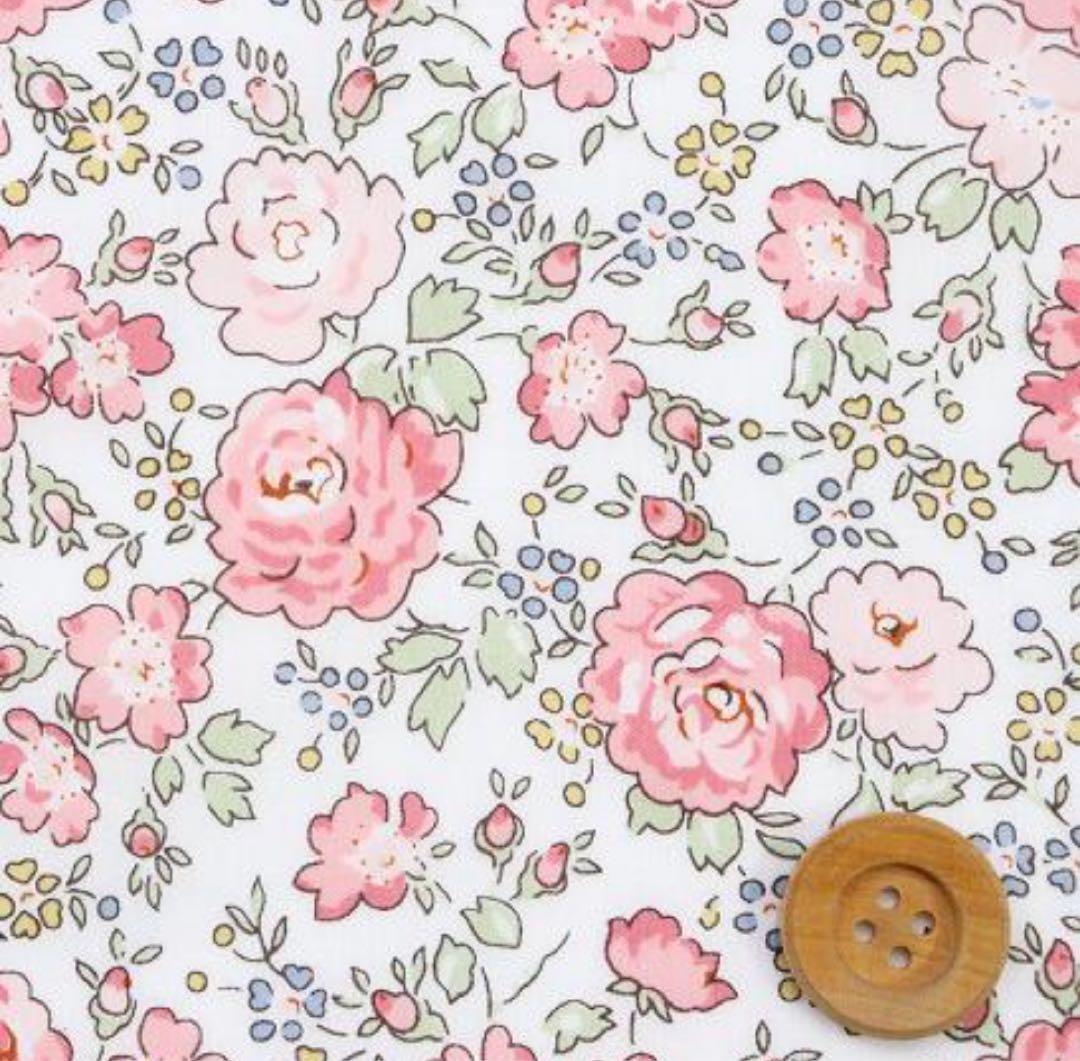 iku様オーダー　フリルキルト特大トートバッグ　フェリシテピンク　フリルポーチ