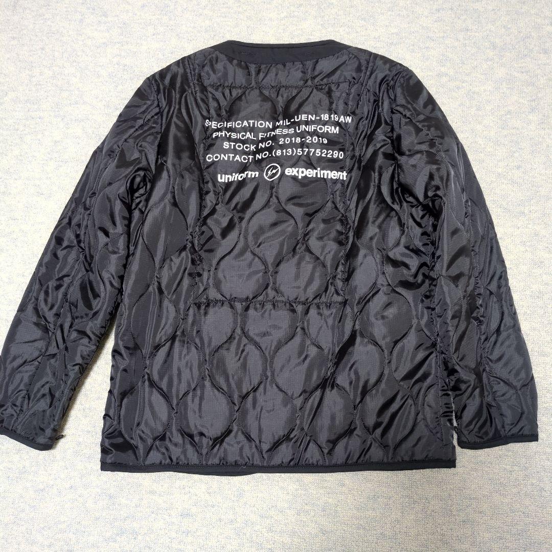 uniform experiment×ALPHA M-51モッズコート 黒 XL