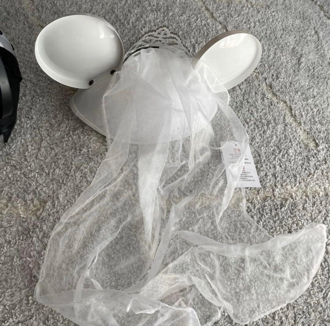 ミッキー型カチューシャ タキシードとドレス