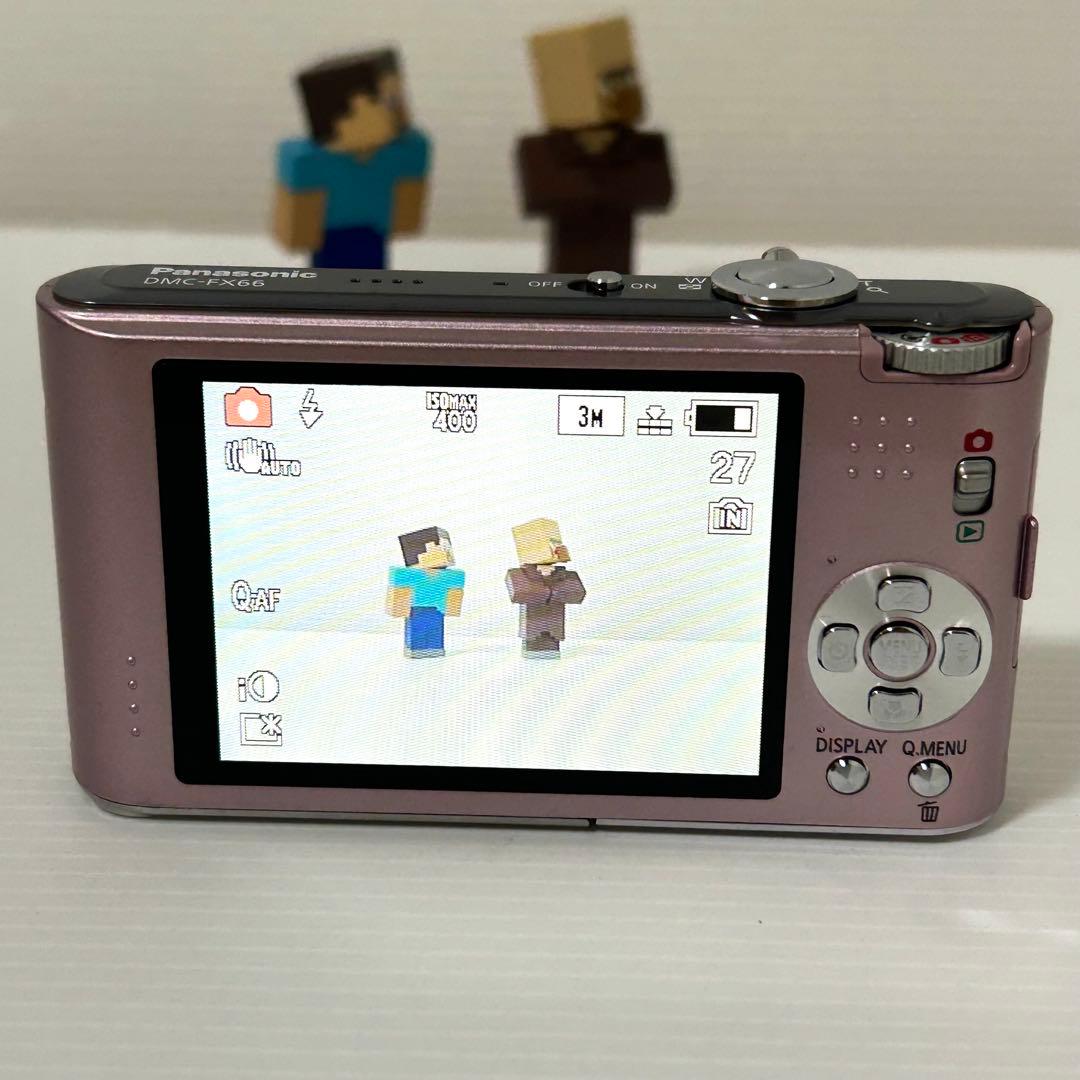 【美品】 パナソニック LUMIX DMC-FX66 コンパクトデジタルカメラ