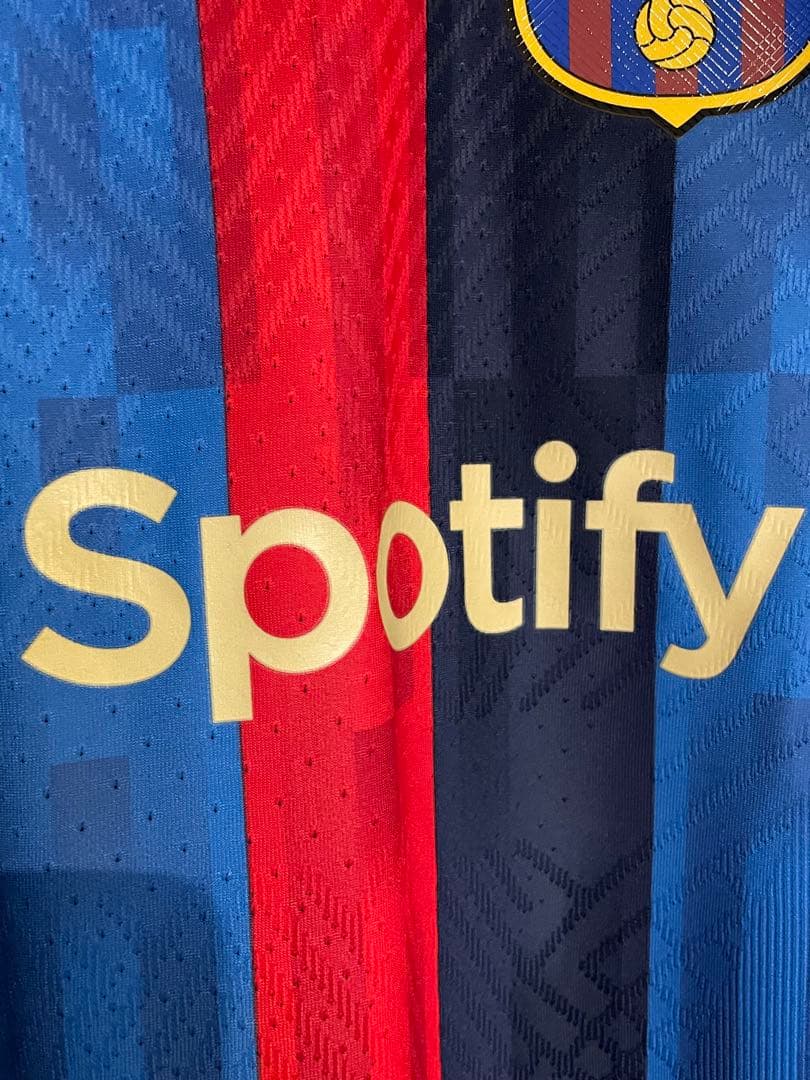 【タグ付き正規】オーセンティック バルセロナ22-23 セルヒオ ブスケツ 5