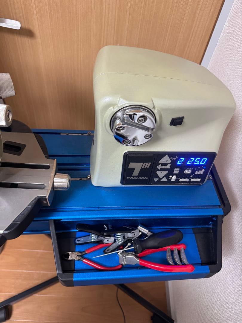 TOALSON トアルソン　テニス　電動ガット張りマシン　ガット張り機