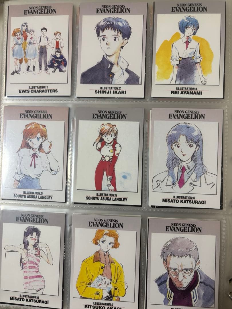 新世紀エヴァンゲリオン カードダスマスターズ バインダー カード まとめ売り
