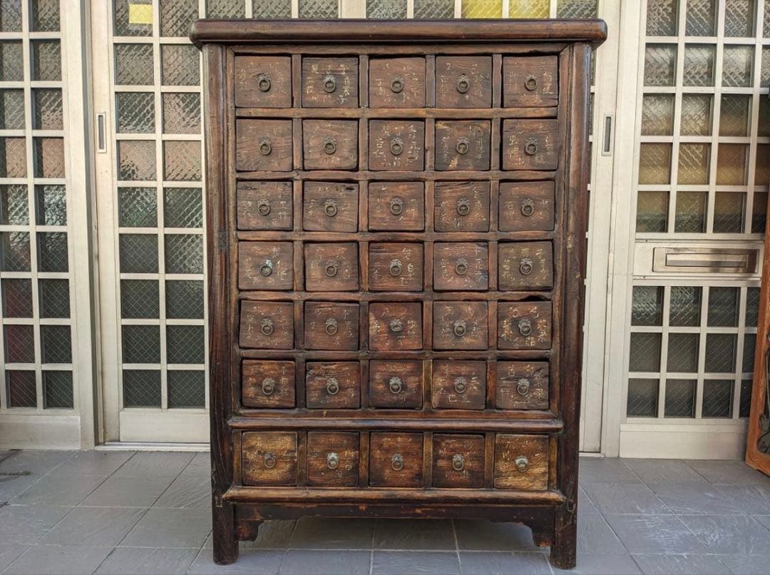 アンティーク 李朝家具 百味薬箪笥