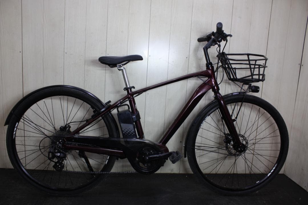 あさひ製 オフィスプレスe-L 700C 8速 大容量9.6AH クロス電動