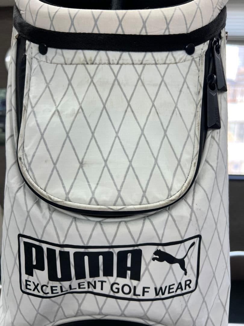 PUMA EGW キャディバッグ ホワイト