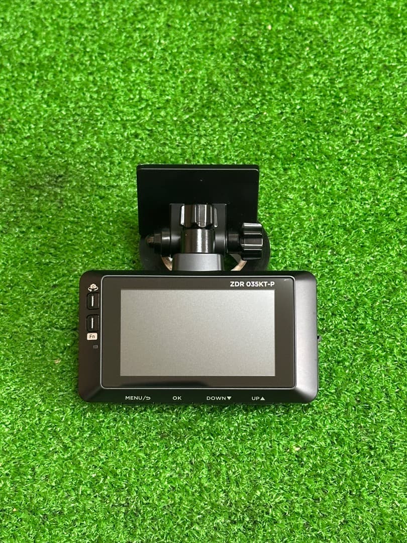 コムテックZDR 035KT-PフルHDドライブレコーダー前後カメラ動作確認済み