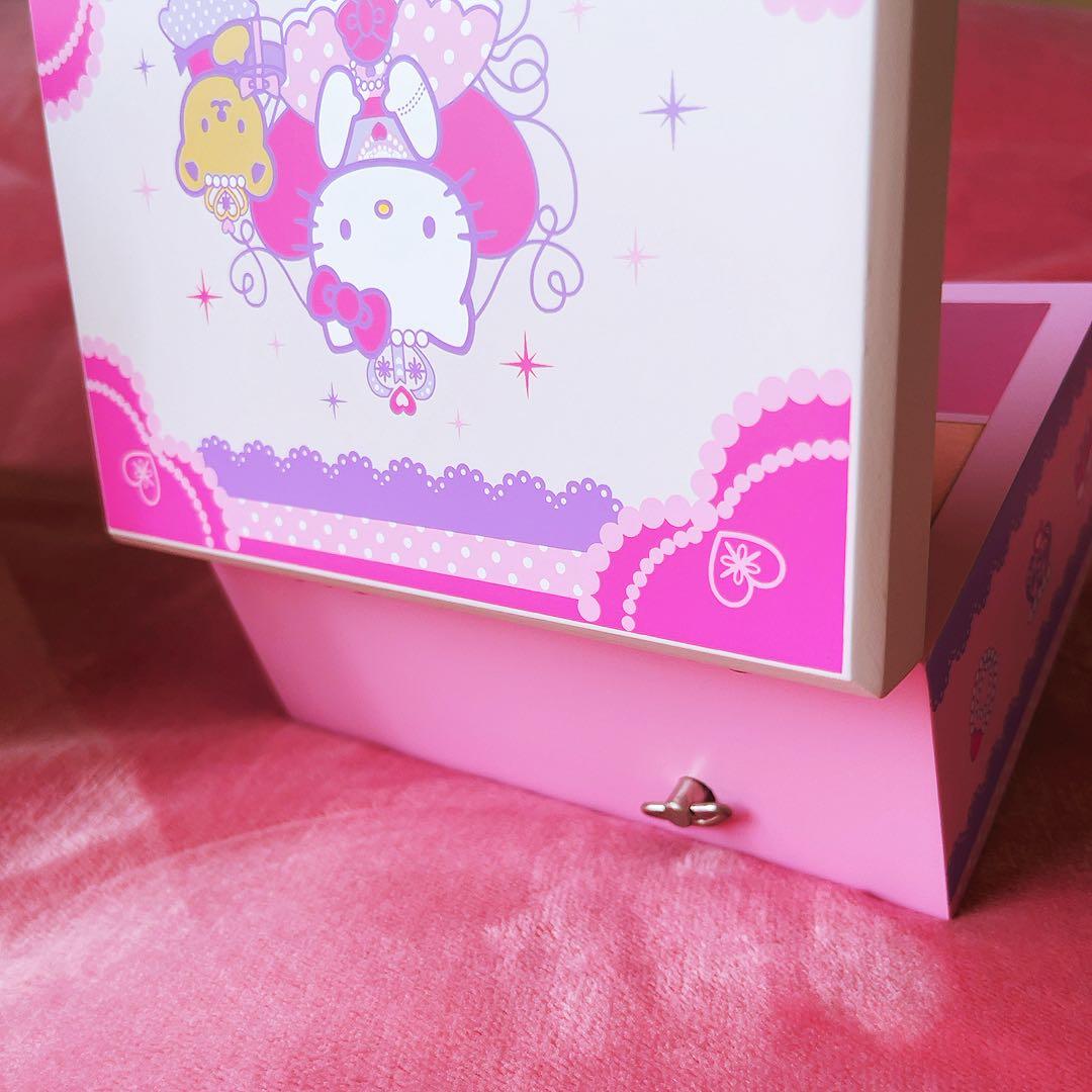 希少レア　ハローキティ　オルゴール付き　ジュエリーケース　2005 USA