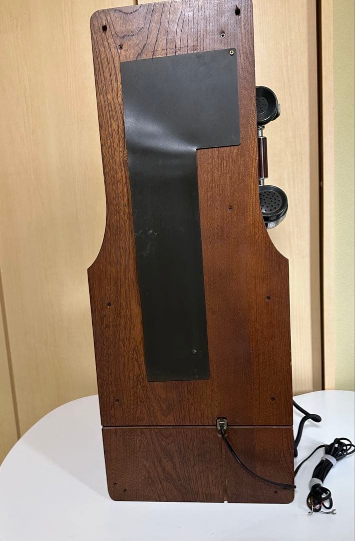 公衆電話　NTT アンティーク　レトロ　インテリア　古民家　ダイヤル式