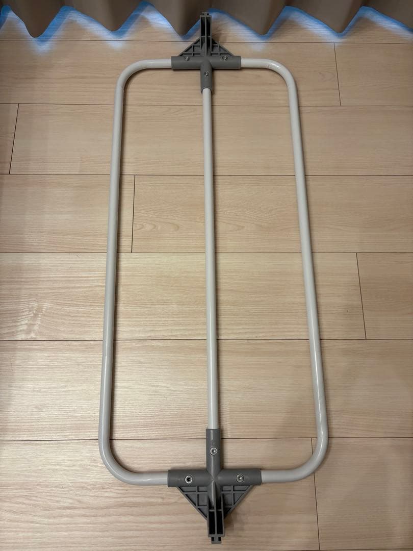 【Vinona】折りたたみ ベビーベッド (グレー)