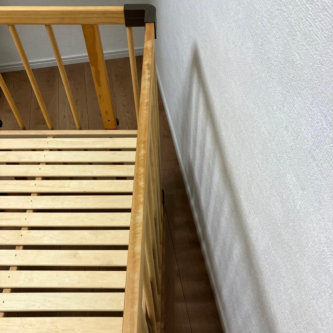 färska ベッドサイドベッド 03 ファルスカ【安全ベルト付】