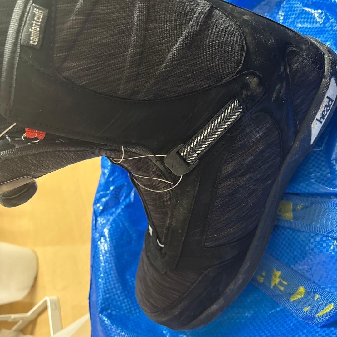 ブラック スノーボードブーツ ダイヤル式　値下げ可能