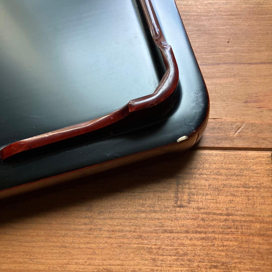 お膳　お盆　塗り物　四膳