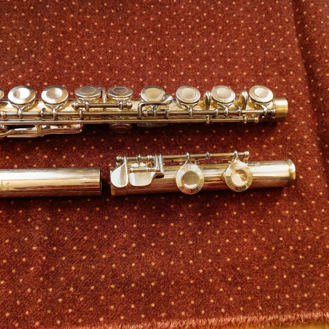 MIYAZAWA MS-95S 頭部銀製フルート +ケース付き