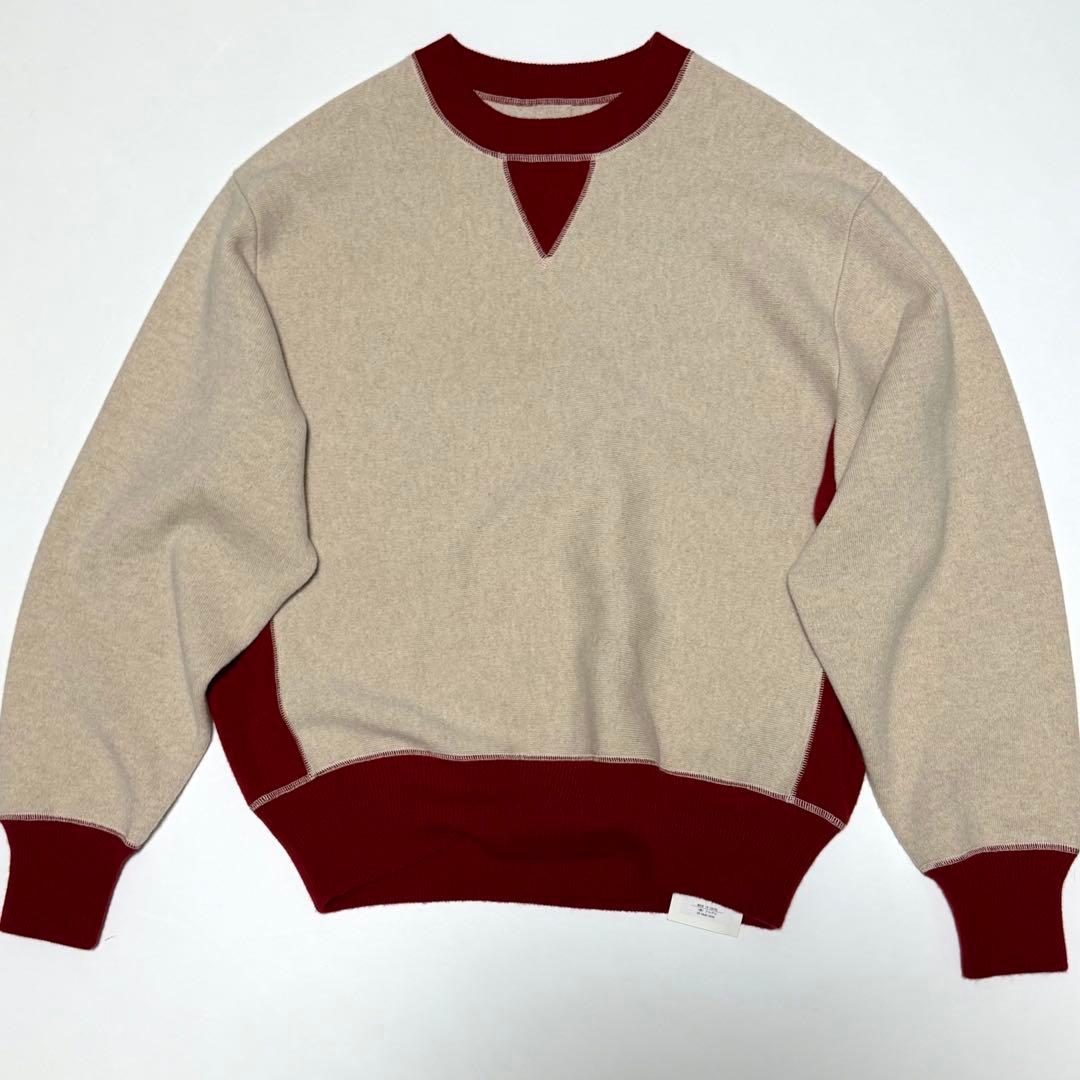 MEIAS カシミヤ100% スウェット　ニット　L カシミア