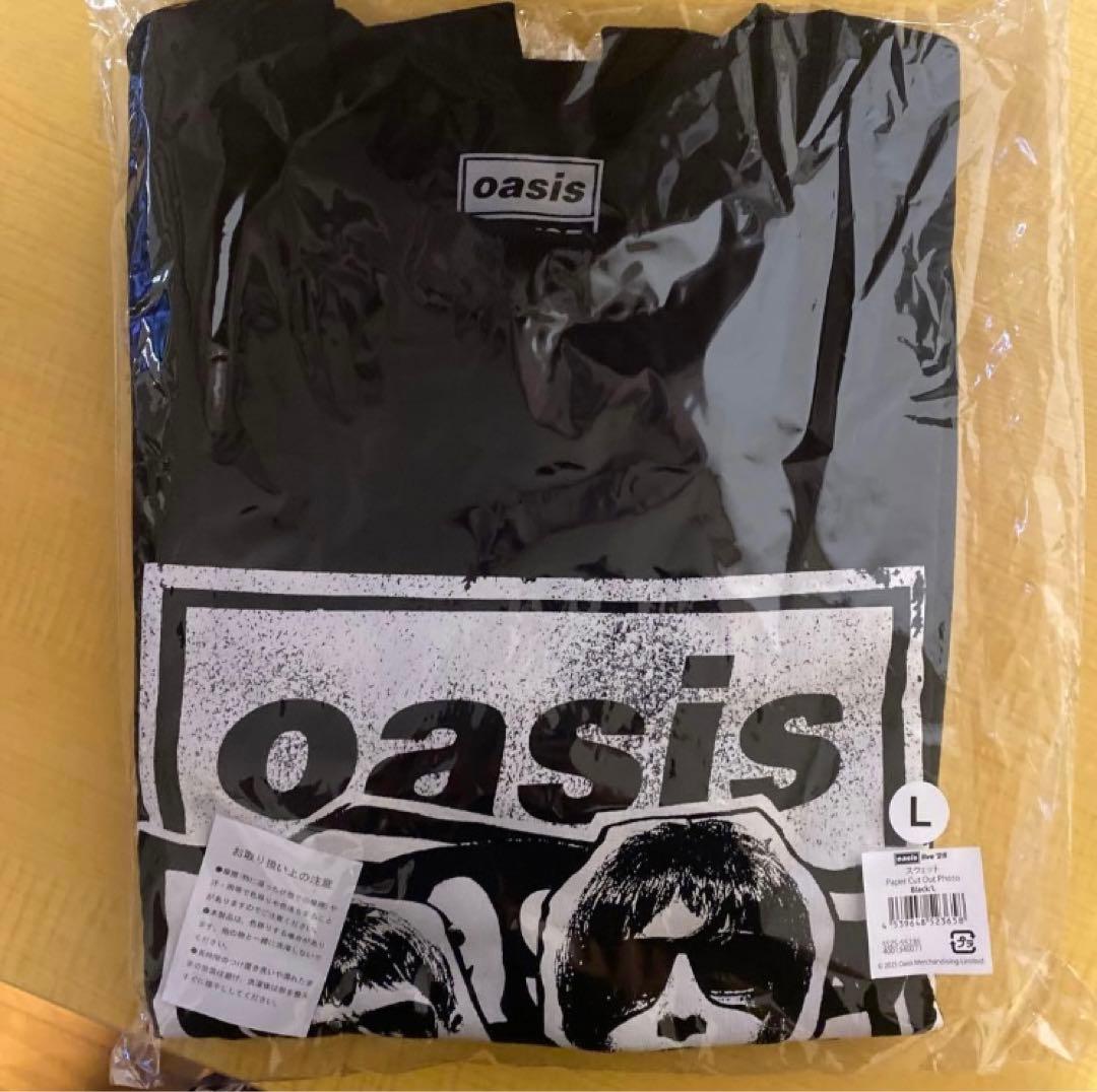 【正規販売店完売品】 Oasis Live’25 Paper CutスウェットＬ
